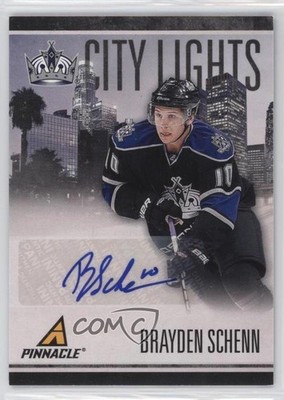 2010 Pinnacle City Lights Signatures /100 Brayden Schenn #90 Rookie Auto RC 1x1
