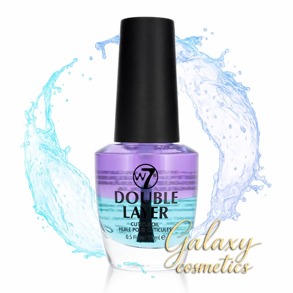 W7 Double Layer Cuticle Oil – Deep Hydration & Repair for Dry, Rough Cuticles