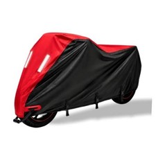 Upgrade Motorcycle Cover Waterproof XXL 96IN Heavy Duty 210D Oxford 3 97"