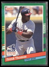 1991 Donruss #477 Frank Thomas White Sox Baseball Card 1101O