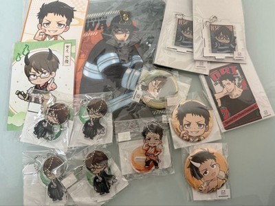 Fire Force Akitaru Obi x Takehisa Hinawa Goods Lottery Prize Anime