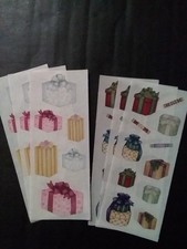 Creative Memories Lot of Six Studio Stickers 2" x 5" Presents