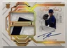 2023 Panini Flawless Taj Bradley Rookie Dual Patch Signatures Auto /10 Rays