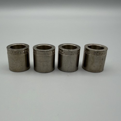 Brass Compression Sleeve Rehau Everloc 3/8" PEX F877 - CSA B137.5 Lot Of 4