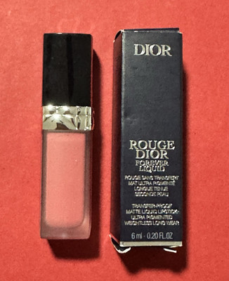 Dior Rouge Dior Forever Liquid Matte Liquid Lipstick 458 Pink 0.20 fl oz