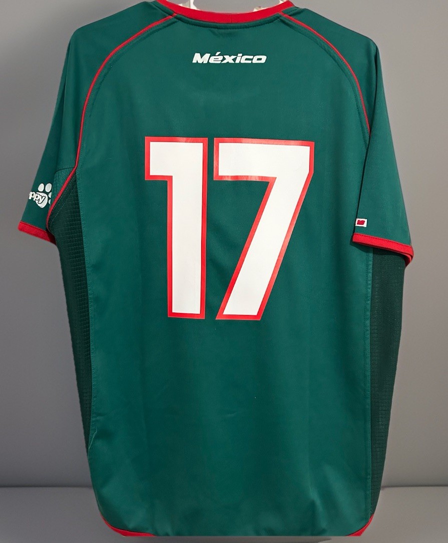 Atletica Mexico World Cup Qualifiers Paco Palencia #17 Jersey Size