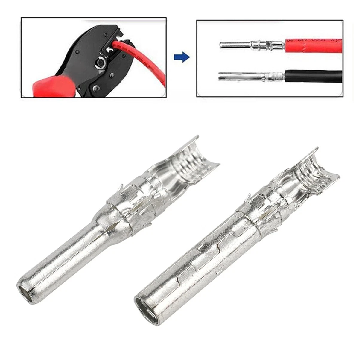 5~20 Pairs Solar Connector Male Female Inside Metal inner Core Terminal Pins 30A
