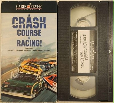 A Crash Course in Racing (VHS, 1989) AJ Foyt, Phil Parsons, Harry Gant
