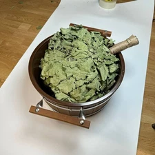 Set of 30 Canadian Oak Sauna Whisks