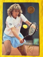 Numisbrief/-Karte Steffi Graf, 18 x 26,7 cm groß