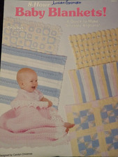 8-Hour Baby Blankets Crochet Leaflet from The Needlecraft Shop