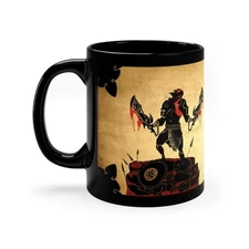 God of War Mug 11oz Kratos Ghost of Sparta Coffee Cup Gamer Gift