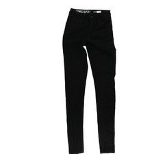 Faded Women's Jeans UK 28 Black 100% Polyester Straight