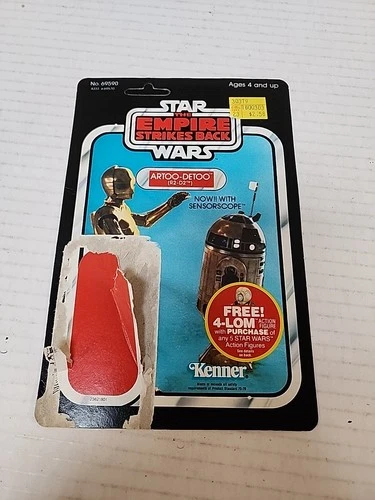 Vintage Kenner Star Wars ESB R2-D2 Cardback 47A Unpunched