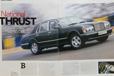Original CAR 1998 extract article: BENTLEY ARNAGE vs CONTINENTAL & BENTLEY years