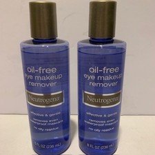 Neutrogena Oil-Free Eye Makeup Remover for Sensitive Eyes 8 FL OZ 2-PACK