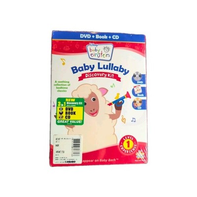 Disney Baby Einstein Lullaby Discovery Kit DVD + BOOK + CD Level 1 - SEALED NEW