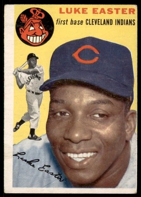 1954 Topps #23  LUKE EASTER  (b)  Cleveland Indians  VGEX