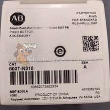 NEW ALLEN BRADLEY 800T-N310 PUSHBUTTON PROTECTIVE RING FREE SHIPPING