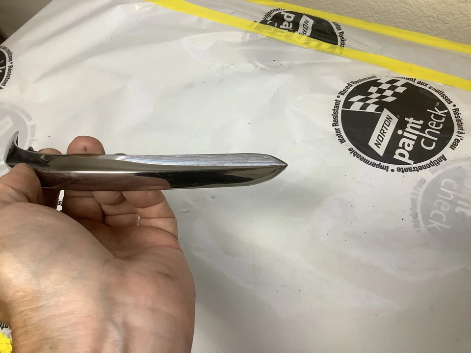 64 Plymouth Fury Belvedere Quarter Panel Trim Stainless Right Side - Image 2 of 4