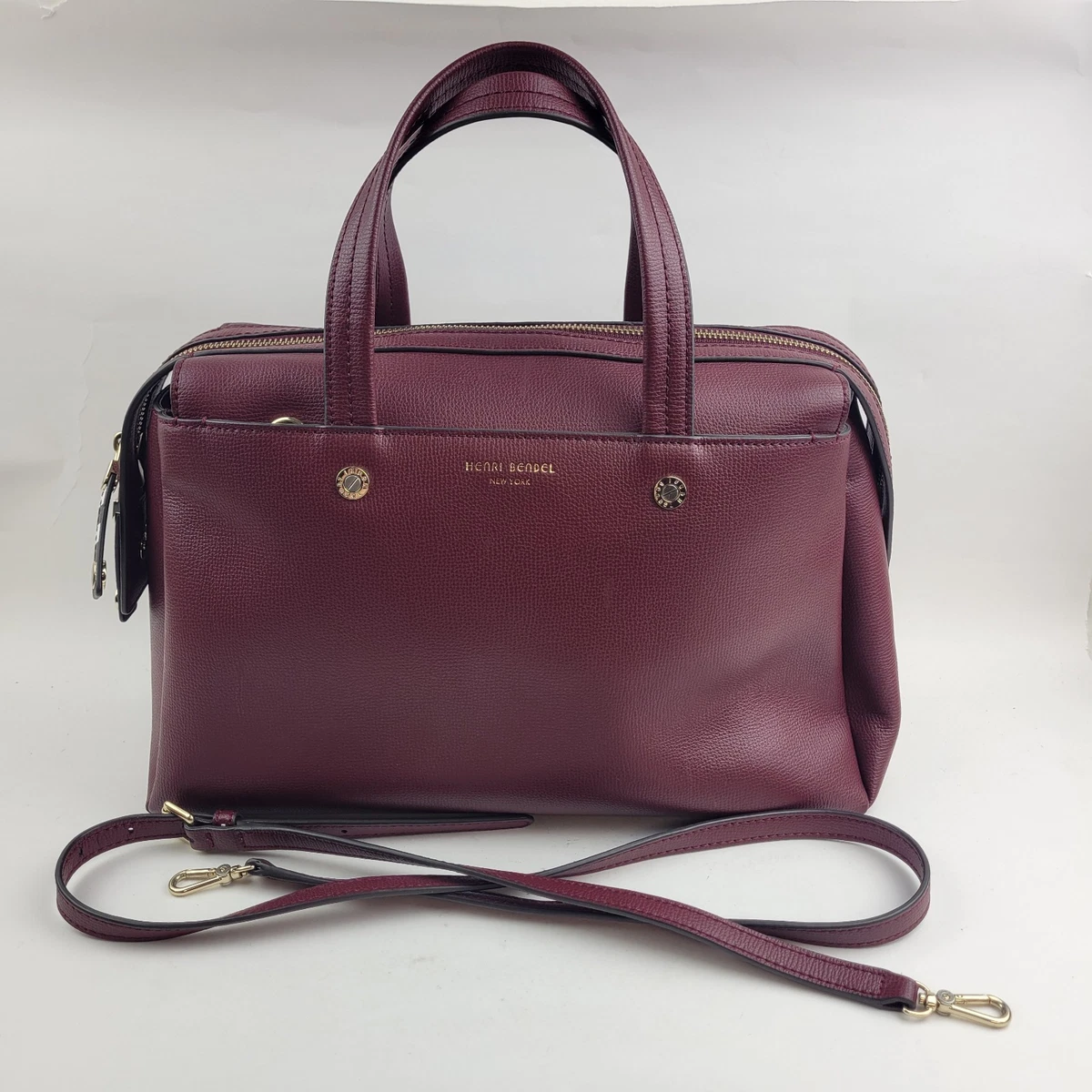 Henri Bendel Leather Exterior Red Bags & Handbags for Women for