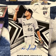Topps 2026 Series 1 Wikelman Gonzalez Baseball Stars Auto RC #BSA-WG White Sox
