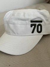 Sub 70  Golf Apparel White SHOOT WEAT BE HAT Adjustable