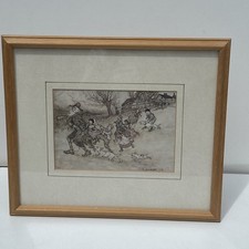 1916 Arthur Rackham Print ( Rip Van Winkle) Frame.