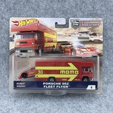 Hot Wheels Collection -- Team Transport: PORSCHE 962 FLEET FLYER MOMO FLF60-4B10