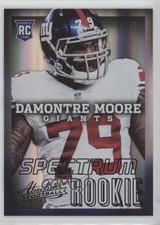 2013 Panini Absolute Rookie Spectrum Black 49/49 Damontre Moore #118 a8x