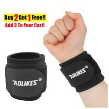 Sports Wrist Band Brace Wrap Adjustable Support Gym Strap Carpal Tunnel Bandage