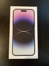 Apple iPhone 14 Pro Max Deep Purple Empty Box Only No Phone