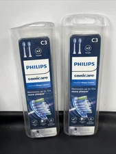 Genuine Philips C3 Premium  4 Brush Heads C3 white HX9042 Plaque Control