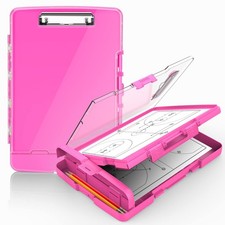 Original Clipboard with 2 Storage  Pen Holder, Heavy Duty Clip Boards 8.5x11...