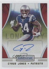 2016 Rookies & Stars Rookie Longevity Signatures Gold /5 Cyrus Jones Auto 2h4