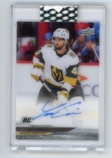 2024-25 Upper Deck Clear Cut Rookie RC Auto Lukas Cormier - Vegas