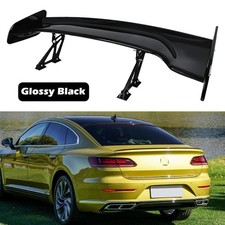 46 Gt-style Racing Rear Trunk Spoiler Wing For Volkswagen Cc 09-17 Glossy Black