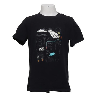 Warp, T-shirt, Größe: 134/140, Schwarz/Mehrfarbig, Print, Jungen #sOD