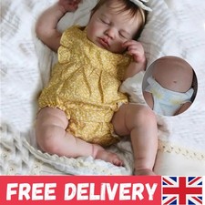 Lifelike 50 CM Full Silicone Reborn Baby Doll with Washable Body & Accessories