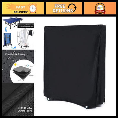 Heavy Duty Waterproof Ping Pong Table Cover - 9x5 FT Indoor/Outdoor Protection