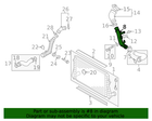 Genuine Volkswagen Inter-Cooler Pipe 1K0-145-770-AH