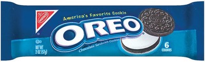 Oreo Cookies 6 Pack-Chocolate Sandwich Cookies with Classic Double Cream Filling