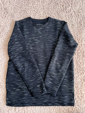 Pullver Jungen Primark schwarz anthrazit Gr. 152