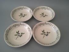Creative Tableware Italian cereal pudding bowls x 4