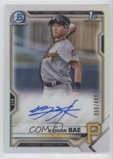 2021 Bowman Chrome Prospects Refractor /499 Ji Hwan Bae Ji-Hwan #CPA-JB Auto he0