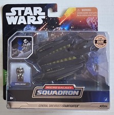 STAR WARS MICRO GALAXY SQUADRON GENERAL GRIEVOUS'S STARFIGHTER 1 OF 15 000
