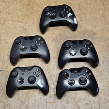 For Parts As-Is Lot Of 5 Xbox One Xbone Wirel...