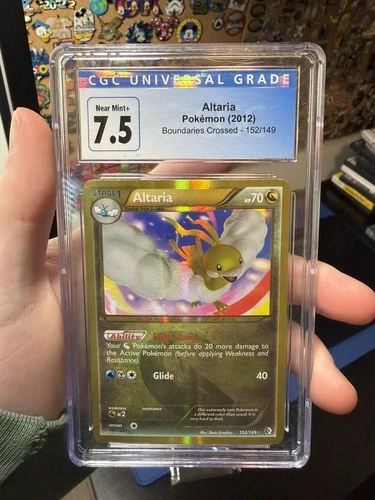 Altaria 152/149 Secret Rare Boundaries Crossed Pokemon Graded CGC 7.5