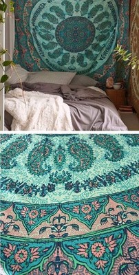 Urban Outfitters Mandala Tapestry Wall Hanging Bedspread Bed Cover Throw