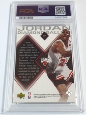Michael Jordan Professional Sports Authenticator (PSA) Insert